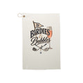 Birdies & Bubbles Rose - Cream Golf Towel