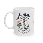Latitude Adjustment & Anchor Management — Personalized Captain Mug | Nautical