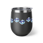 Watercolor Paw Print - 12oz Wine Tumbler