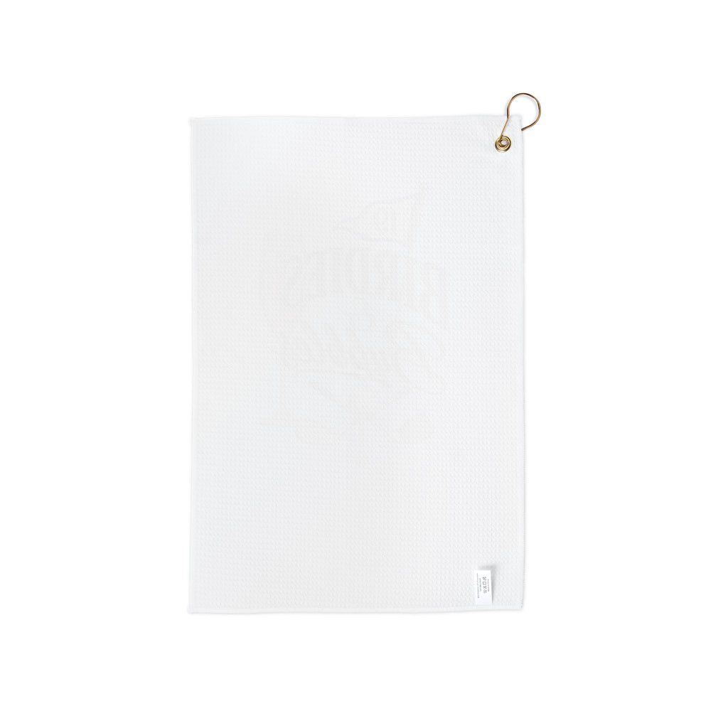 Birdies & Bubbles Rose - Blue Golf Towel