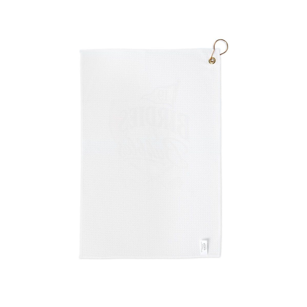 Birdies & Bubbles Rose - Grey Golf Towel