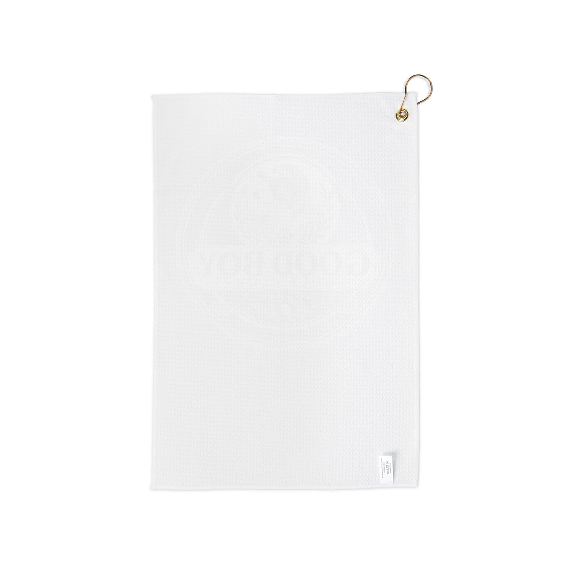 Good Boy Golf Club Crest Towel — Booie (Pinstripe) | Good Boy Golf Club
