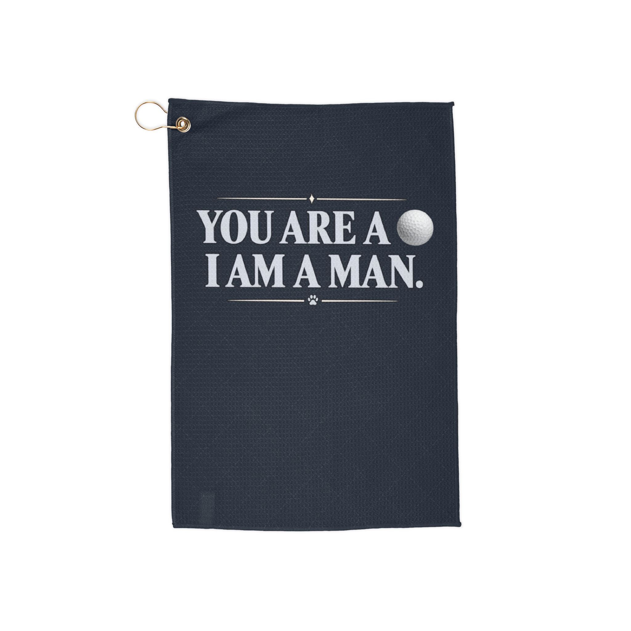 You Are A Ball Golf Towel (Diamond Quilt) | Good Boy Golf Club