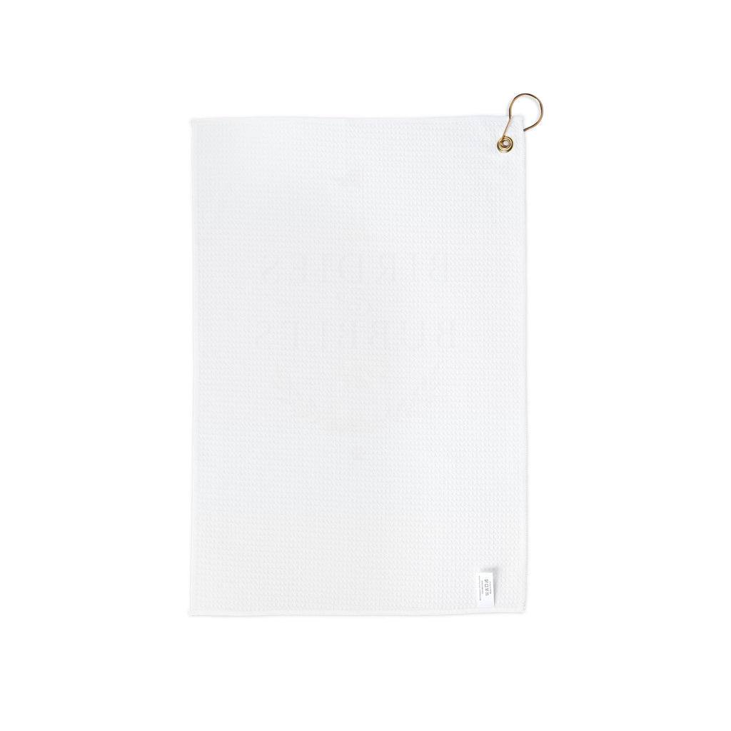 Birdies & Bubbles Golf Towel (Baby Blue) — | Good Boy Golf Club