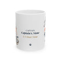 Anchor Management & Sip Sail Repeat — Personalized Captain Mug | Nautical