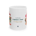 Anchor Management & Resting Boat Face — Personalized Captain Mug | Retro Riviera