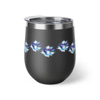 Watercolor Paw Print - 12oz Wine Tumbler