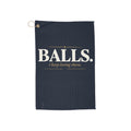 BALLS. Golf Towel (Pinstripe) | Good Boy Golf Club
