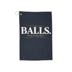 BALLS. Golf Towel (Pinstripe) | Good Boy Golf Club