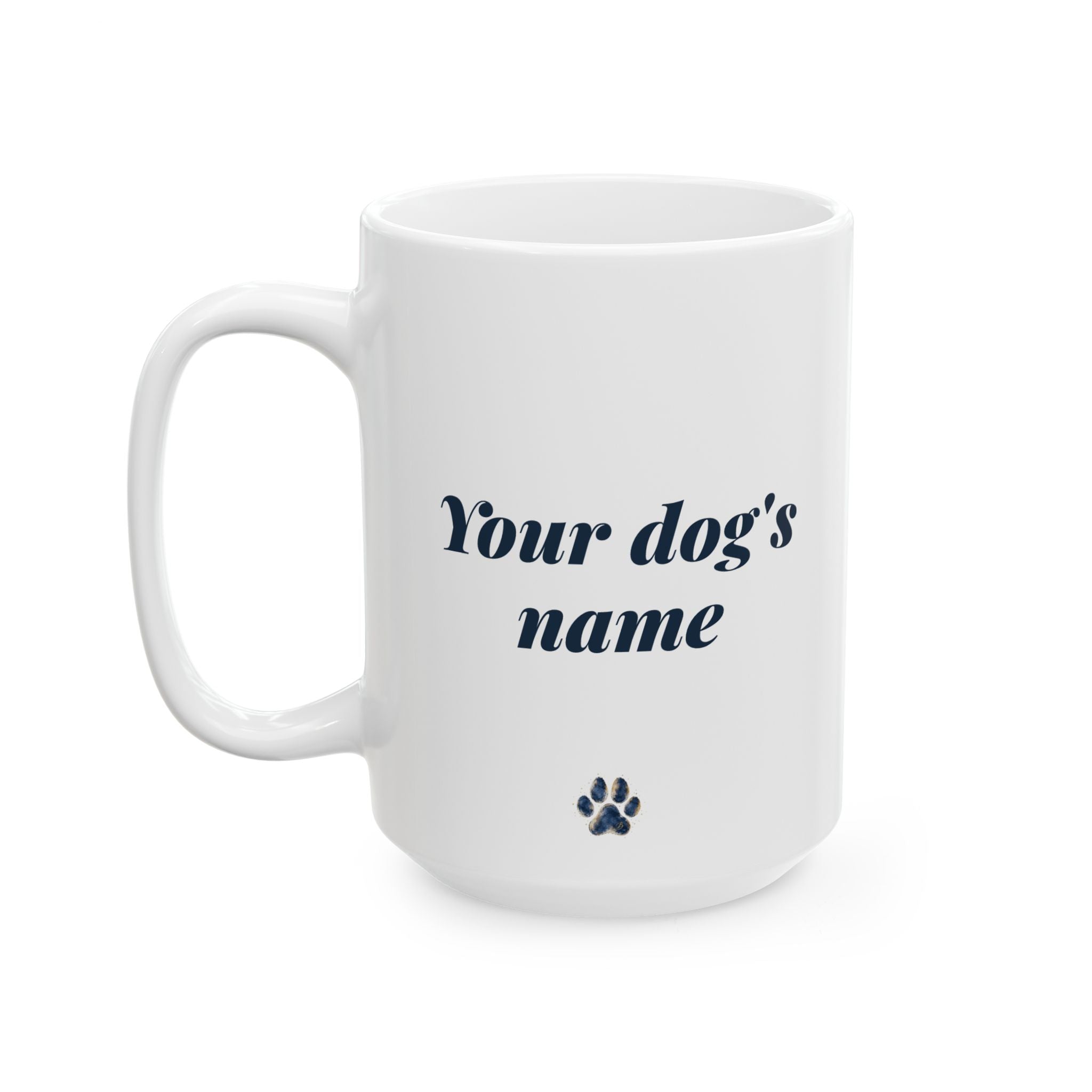 German Shepherd Dog Days of Summer - Ceramic Mug, (11oz, 15oz)
