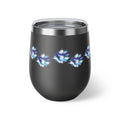 Watercolor Paw Print - 12oz Wine Tumbler
