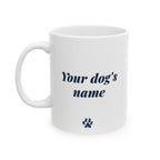 German Shepherd Dog Days of Summer - Ceramic Mug, (11oz, 15oz)