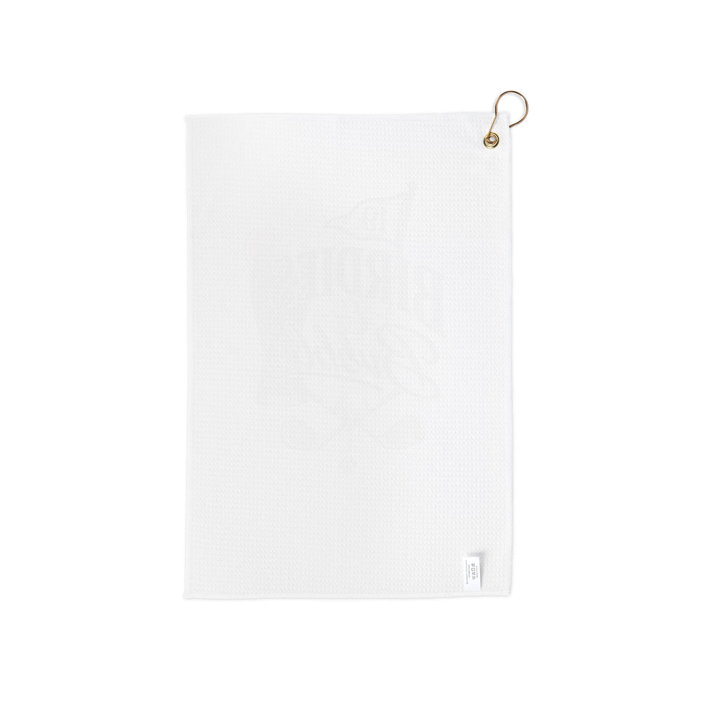 Birdies & Bubbles Beer - Cream Golf Towel