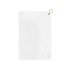 Birdies & Bubbles Beer - Cream Golf Towel