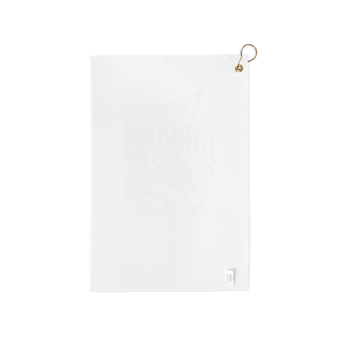 Birdies & Bubbles Beer - Cream Golf Towel