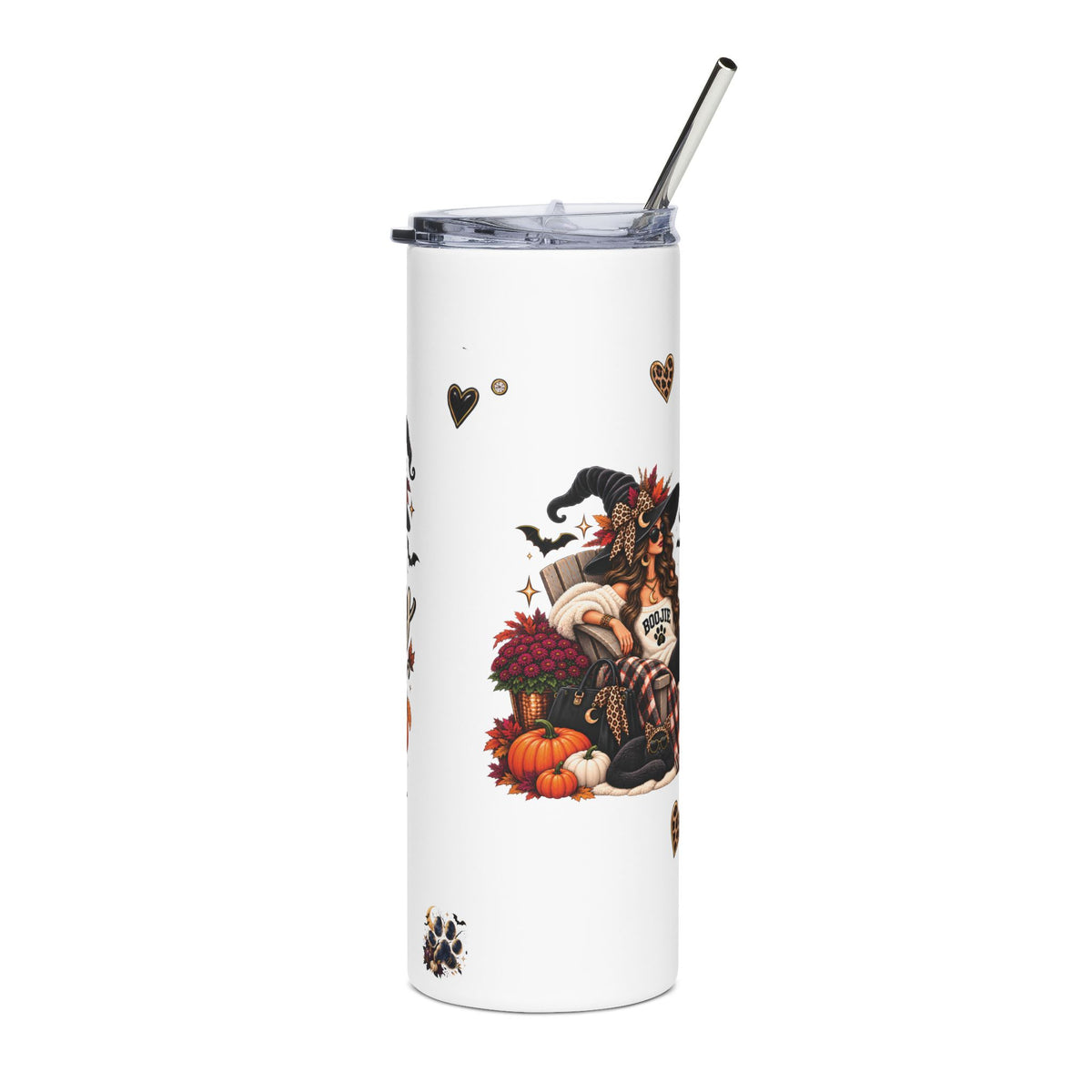 I've Been Ready Since August 20oz Tumbler, Spooky Season Tumbler, Halloween Witch Tumbler