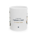 Anchor Management & Latitude Adjustment — Personalized Captain Mug | Vintage