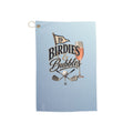 Birdies & Bubbles Rose - Blue Golf Towel
