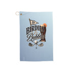 Birdies & Bubbles Beer - Blue Golf Towel