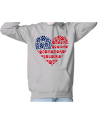 USA Paw Heart - Youth Hoodie