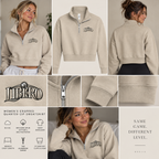 Libero - Ladies 1/2 Zip Fleece