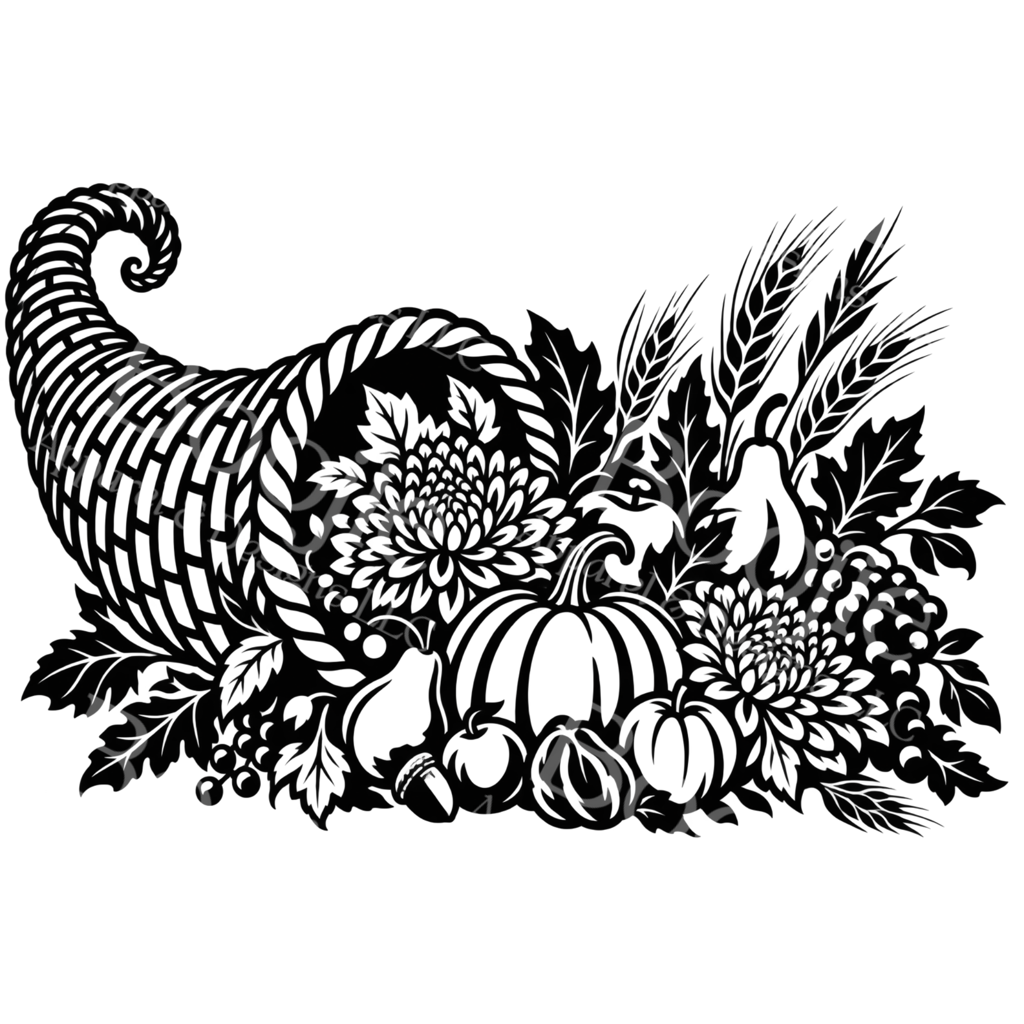 Pumpkins & Harvest SVG Bundle — 10 Fall Botanical Cut Files for Cricut