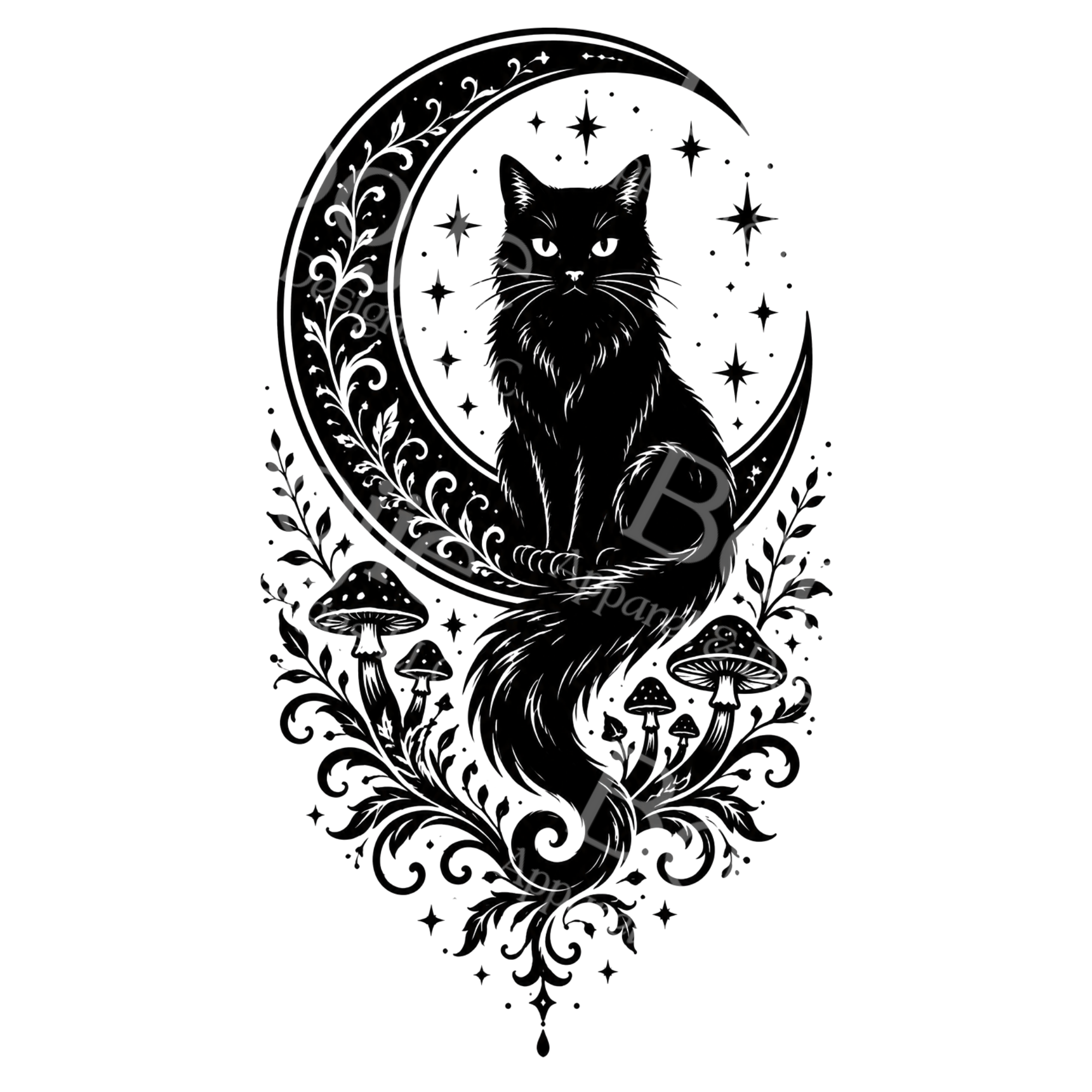 Black Cat Attitude SVG Pack — 5 Sassy Cat Cut Files for Cricut