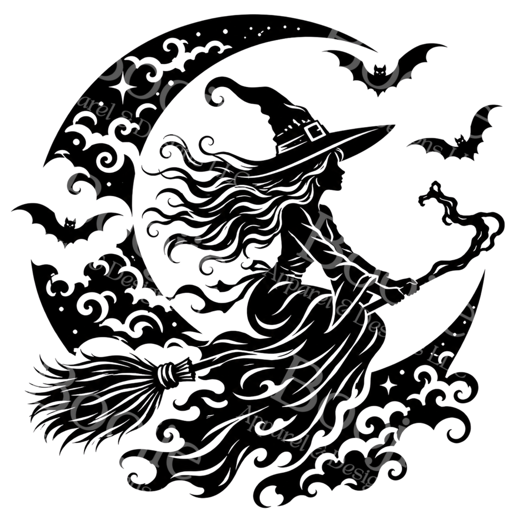 Halloween SVG Collection — 30 Gothic Witch Cat Haunted Cut Files for Cricut