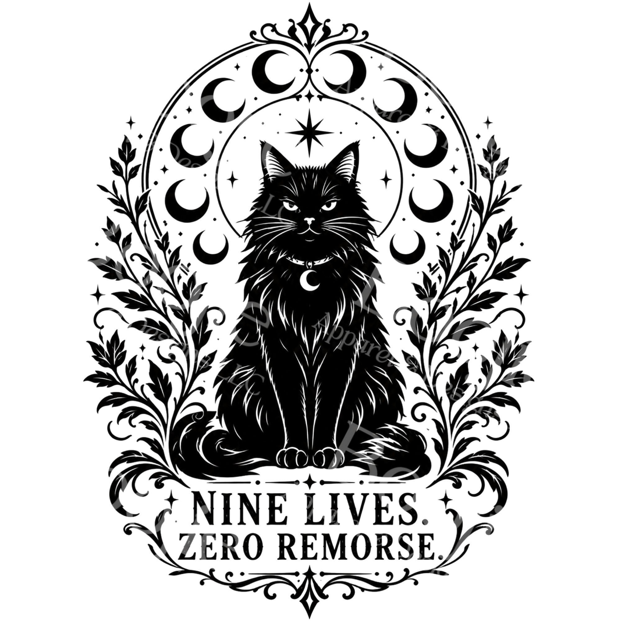 Familiars & Potions SVG Pack — 5 Witchy Cat Cut Files for Cricut