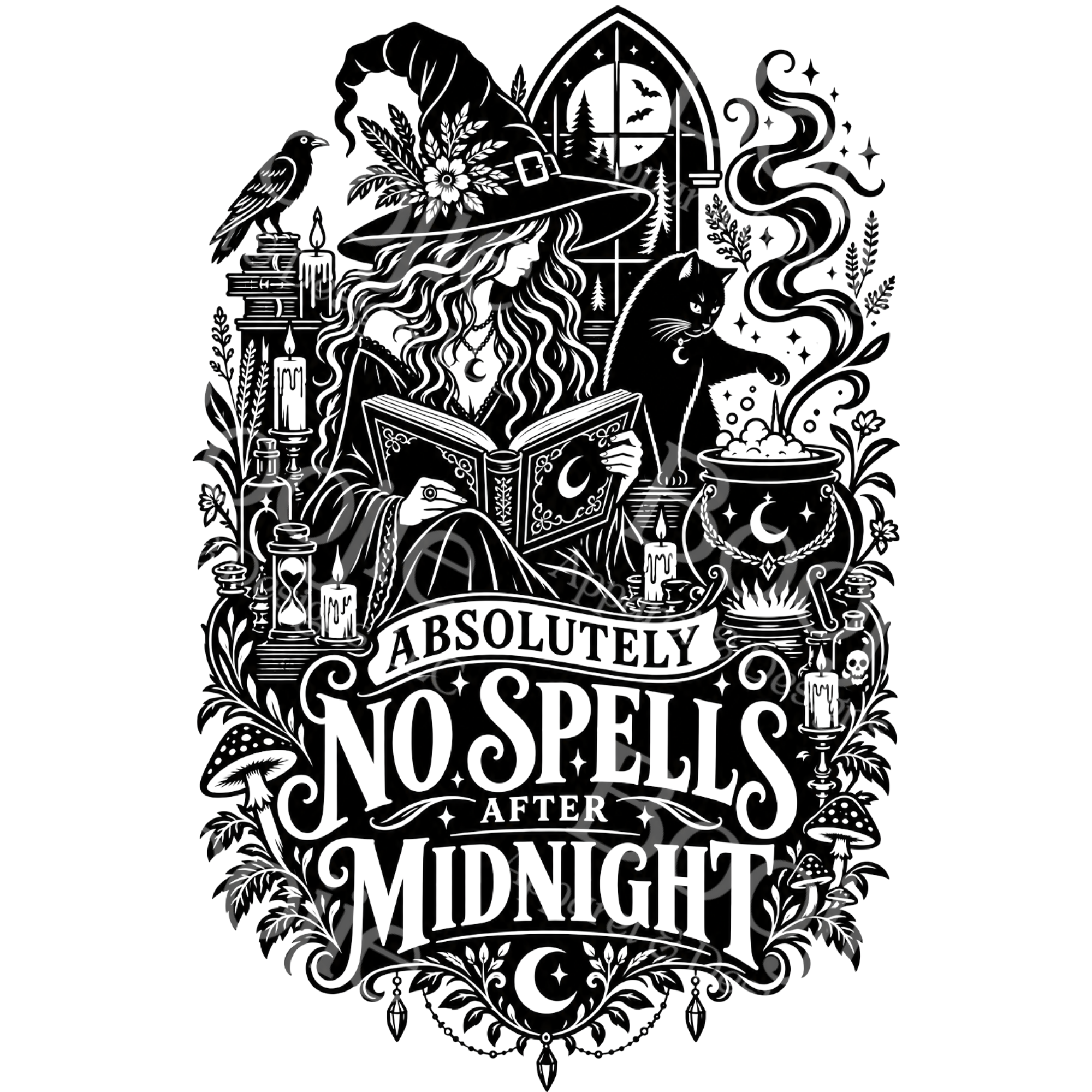 Witching Hour SVG Pack — 5 Potion & Spell Cut Files for Cricut