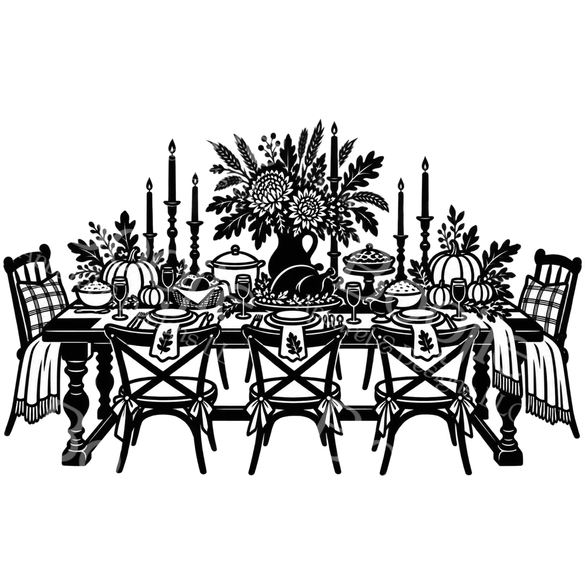 Fall & Thanksgiving SVG Collection — 30 Autumn Harvest Cut Files for Cricut