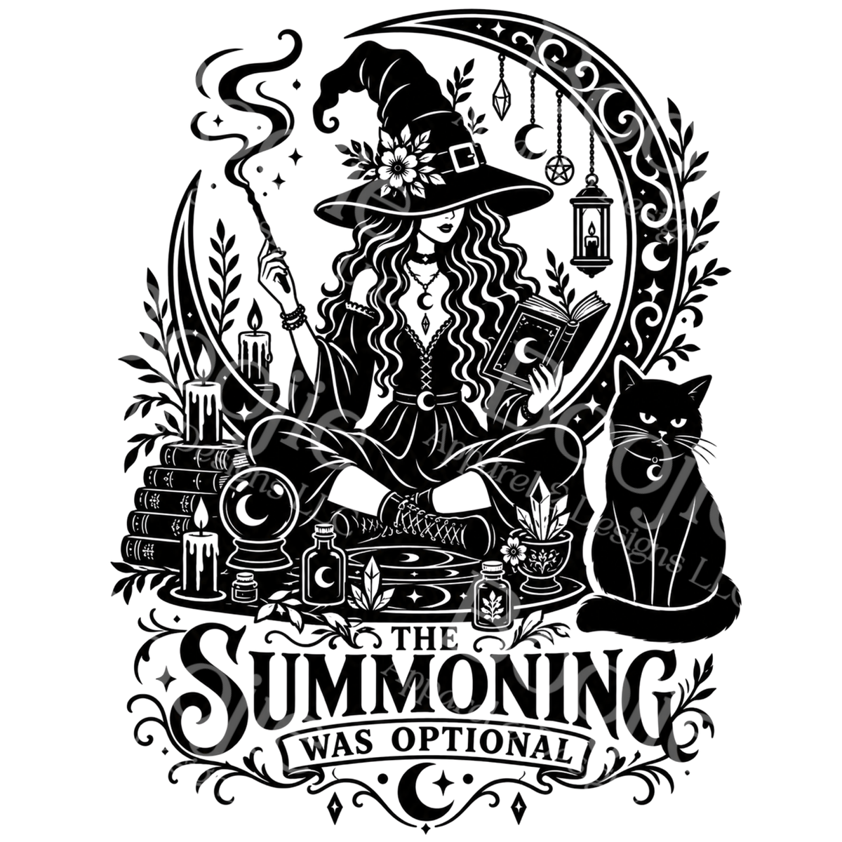 Witches & Spells SVG Bundle — 10 Gothic Witch Cut Files for Cricut