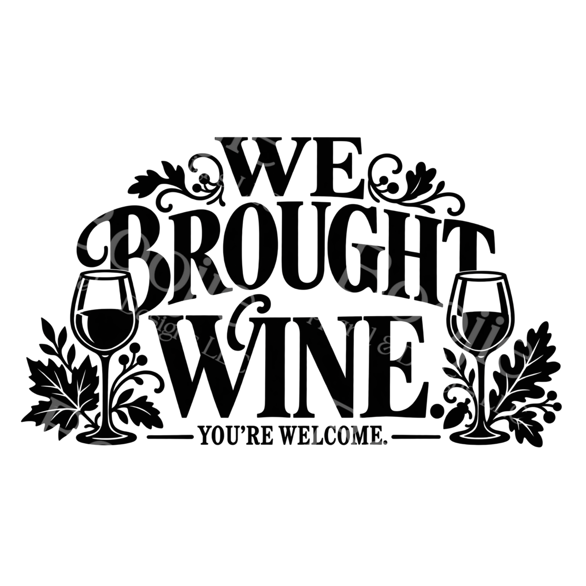 Friendsgiving SVG Pack — 5 Funny Wine & Pie Humor Cut Files for Cricut
