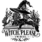 Familiars & Potions SVG Pack — 5 Witchy Cat Cut Files for Cricut
