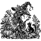 Witches & Spells SVG Bundle — 10 Gothic Witch Cut Files for Cricut