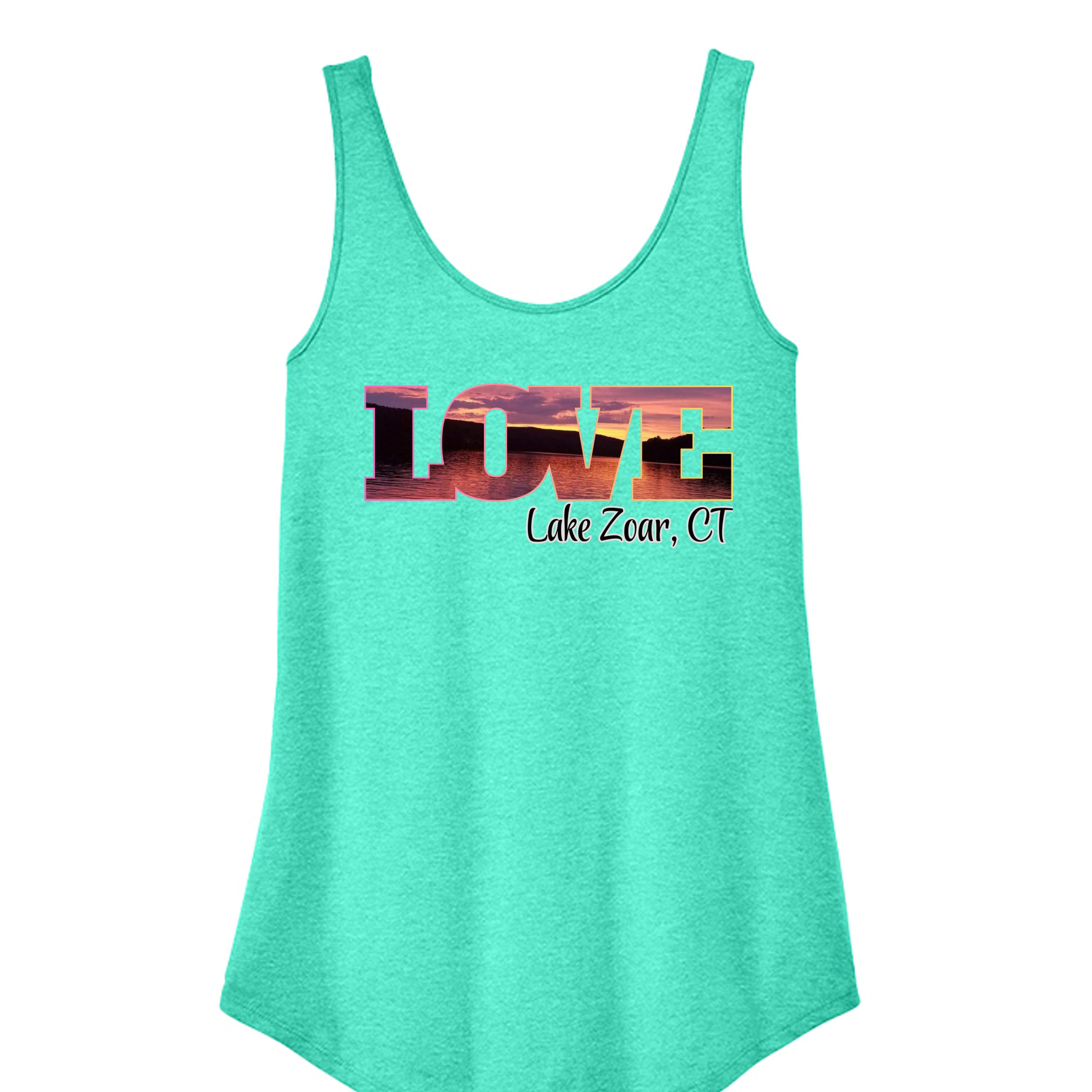 Aqua Heather - DT151 - FRONT