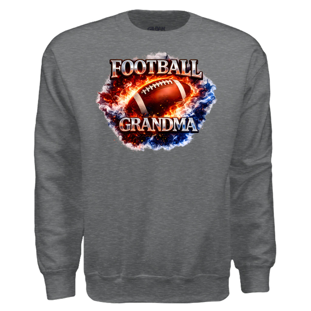 Fan Charcoal Heather - G180 - FRONT