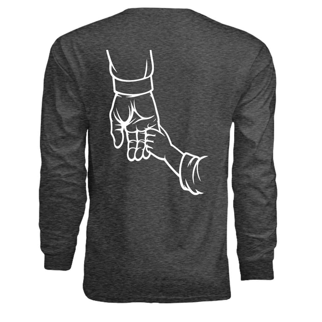 DARK HEATHER - G240 - BACK