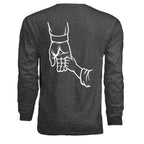 DARK HEATHER - G240 - BACK