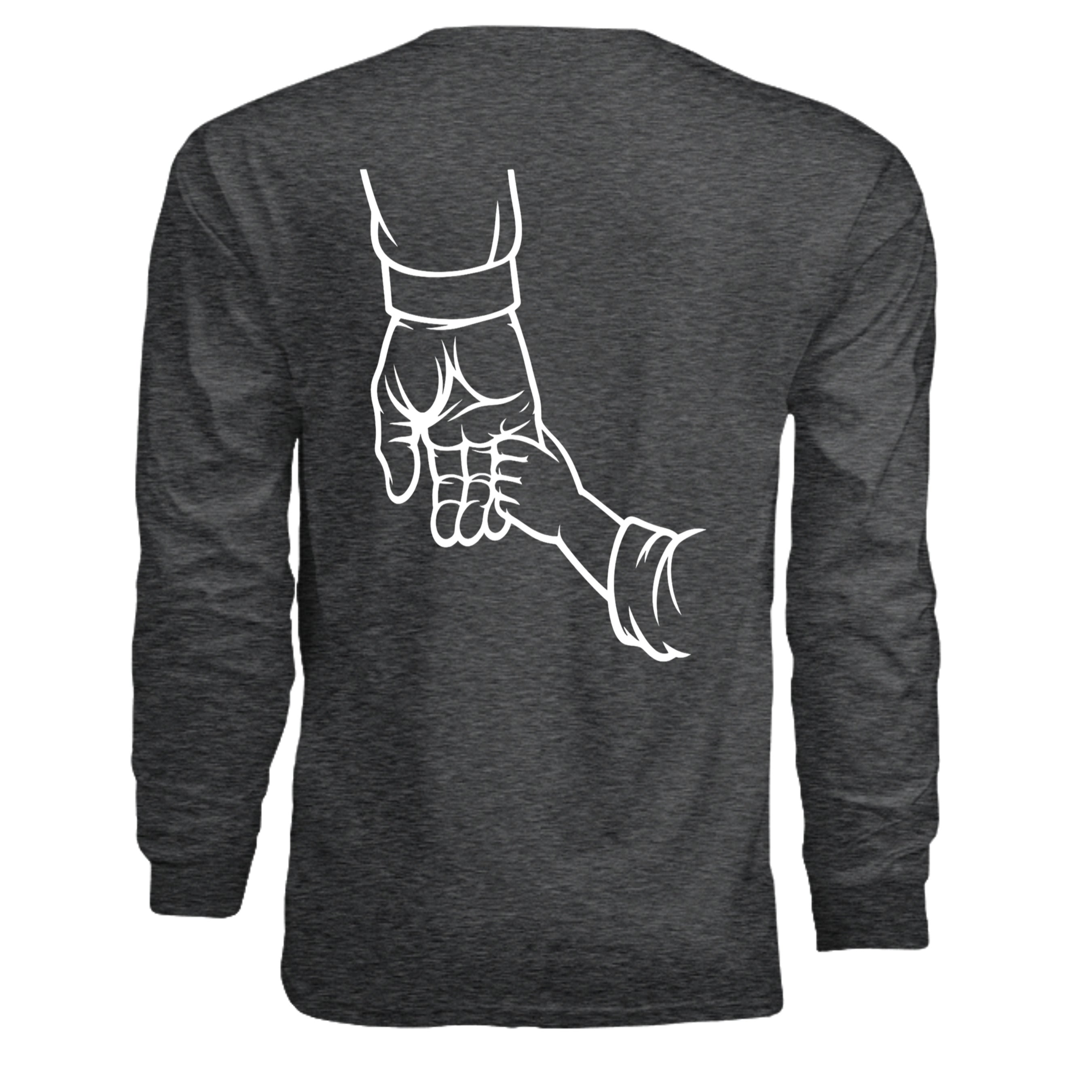 DARK HEATHER - G240 - BACK