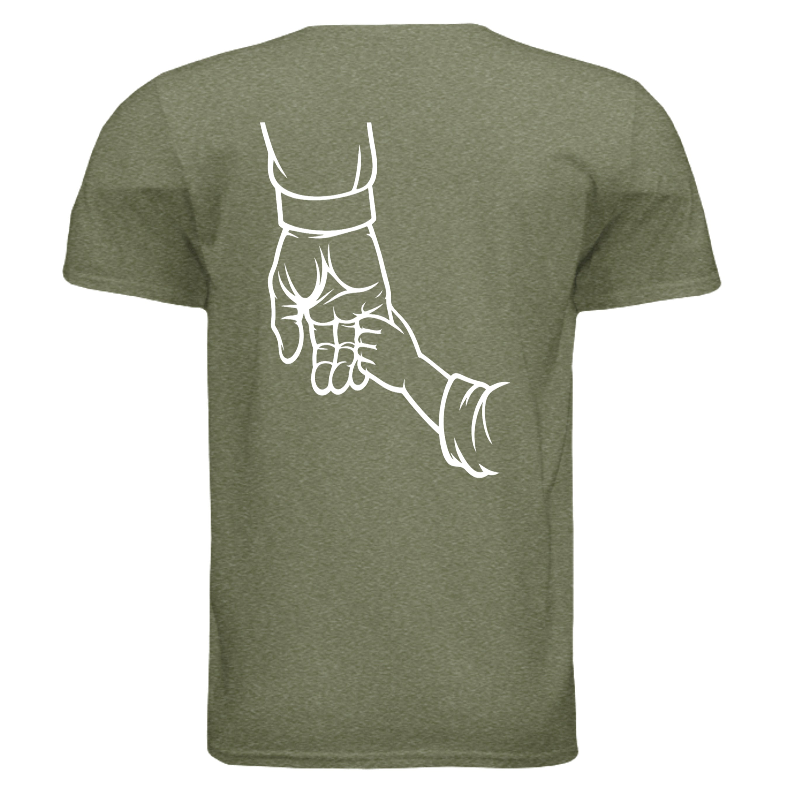 HEATHER MILITARY GREEN - G640 - BACK