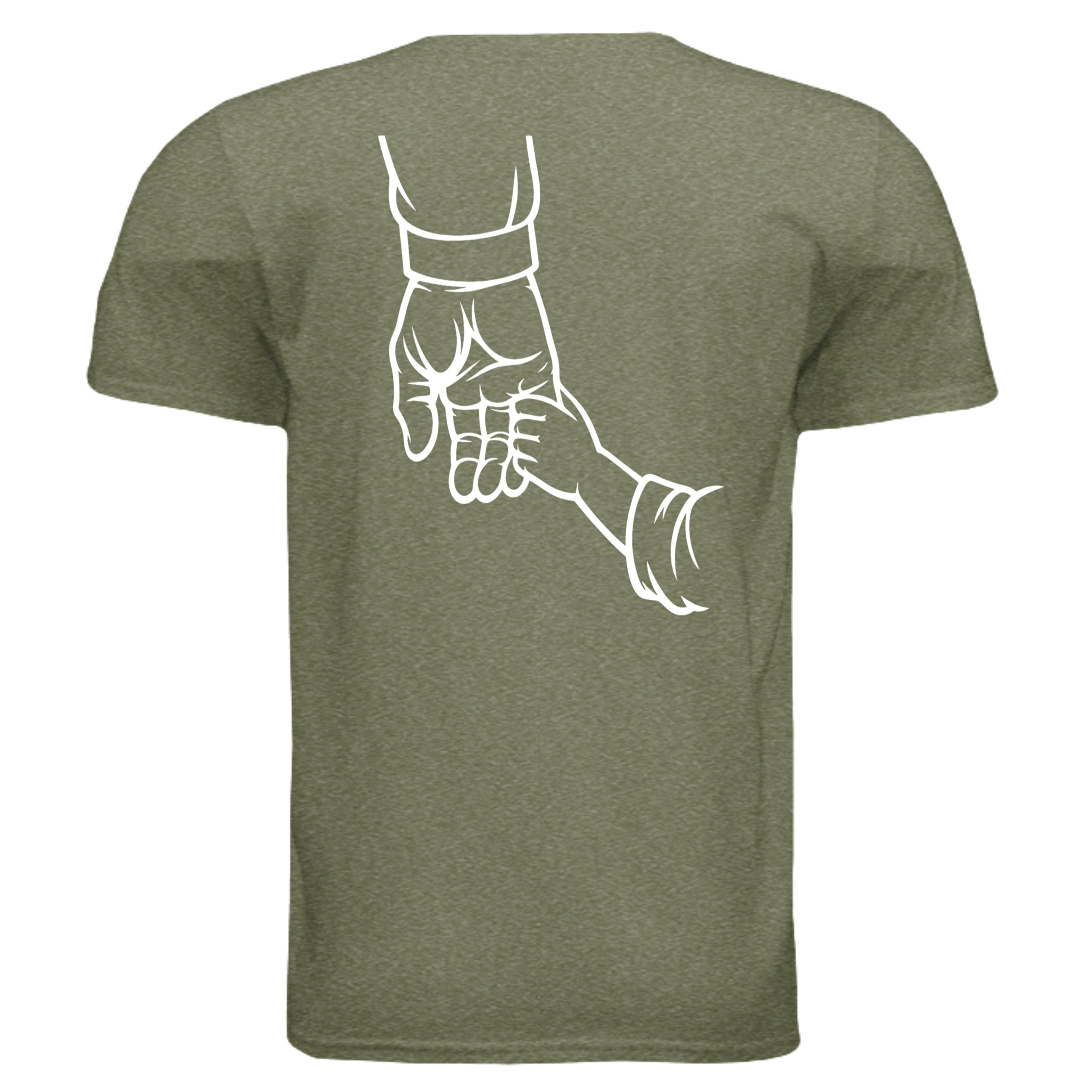 HEATHER MILITARY GREEN - G640 - BACK