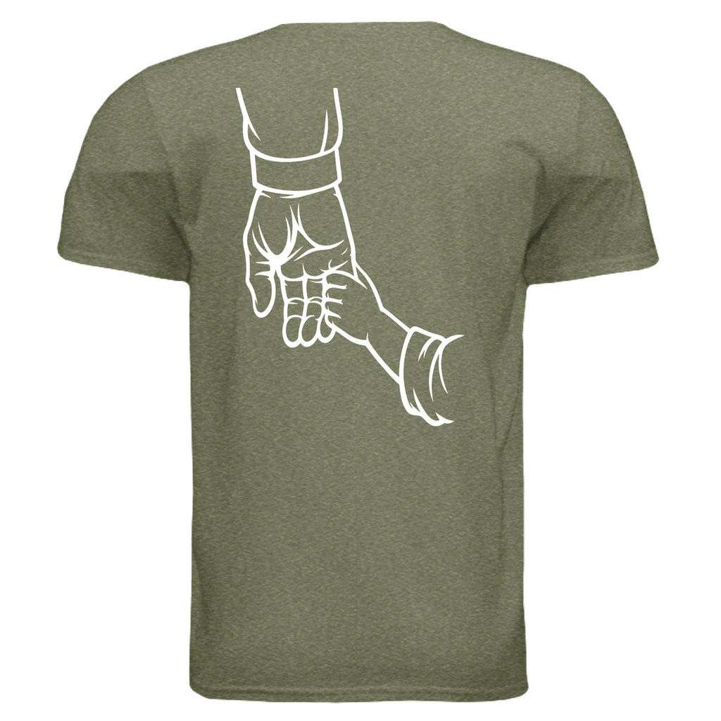 HEATHER MILITARY GREEN - G640 - BACK