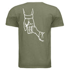 HEATHER MILITARY GREEN - G640 - BACK
