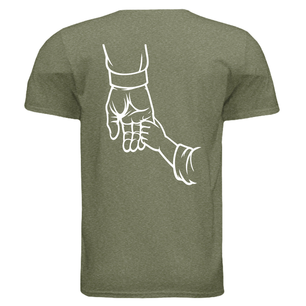 HEATHER MILITARY GREEN - G640 - BACK