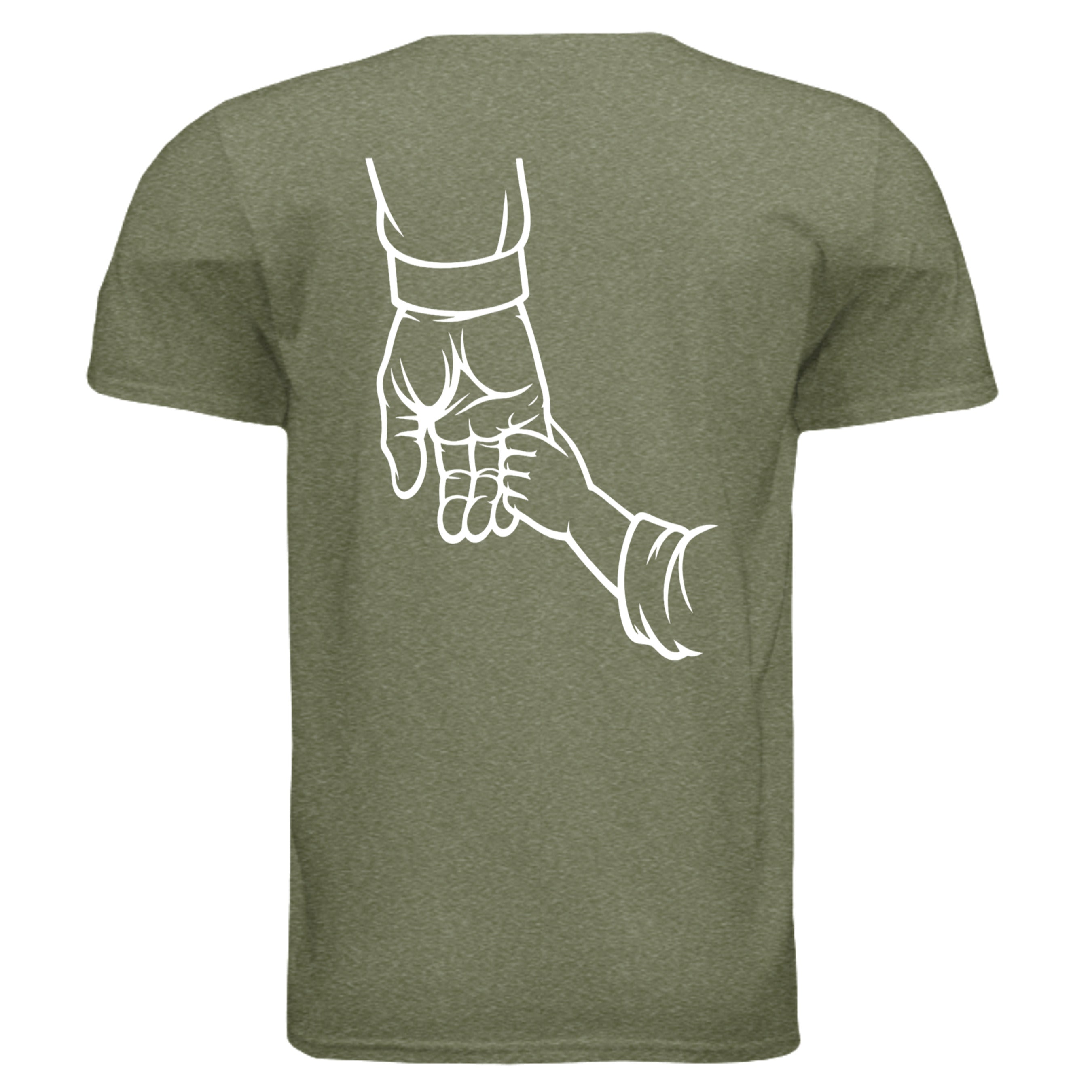 HEATHER MILITARY GREEN - G640 - BACK
