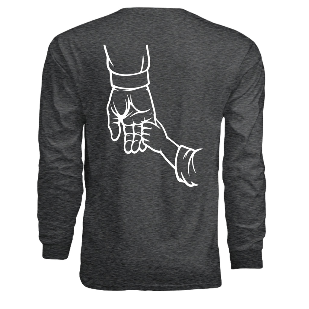 DARK HEATHER - G240 - BACK