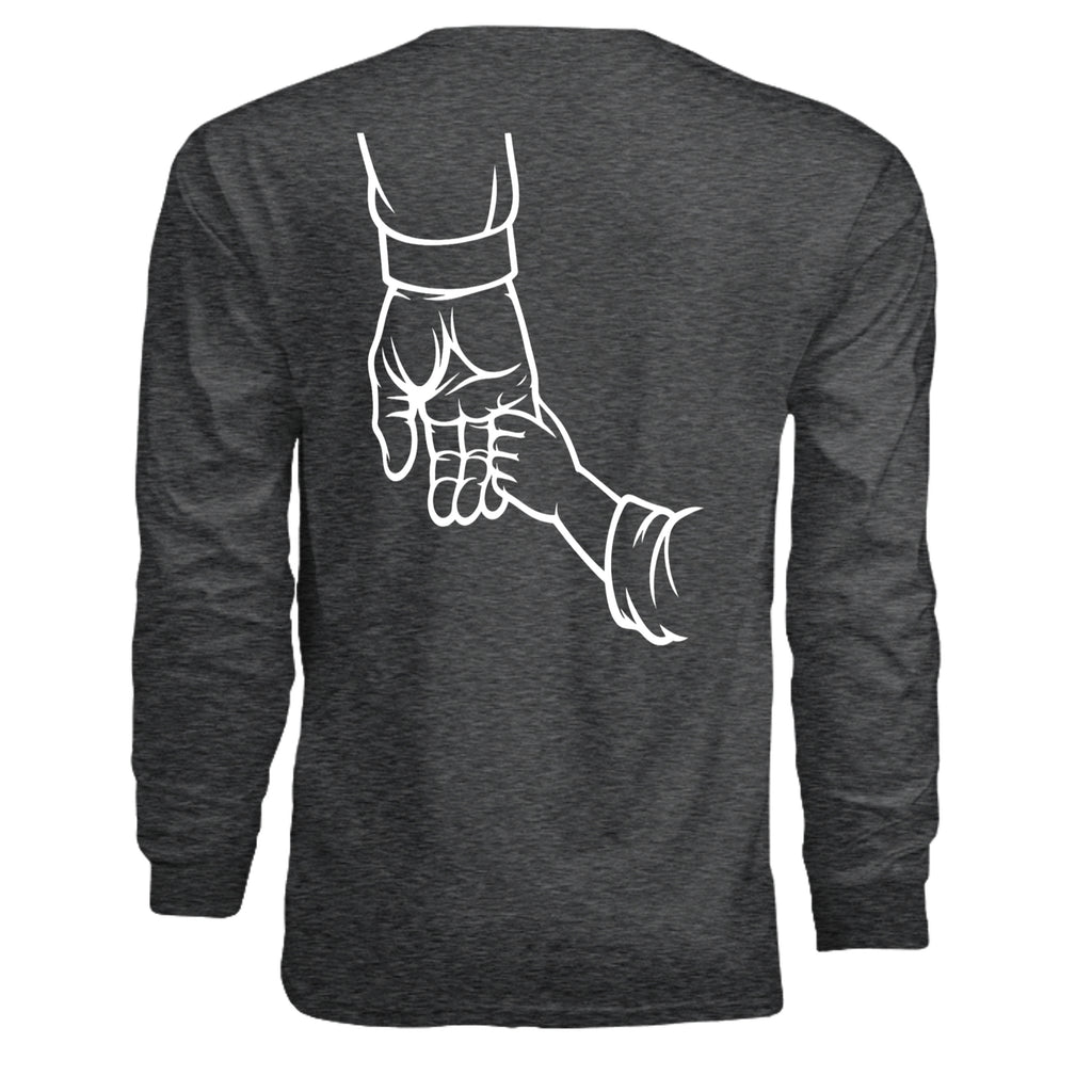 DARK HEATHER - G240 - BACK