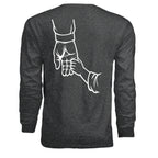 DARK HEATHER - G240 - BACK