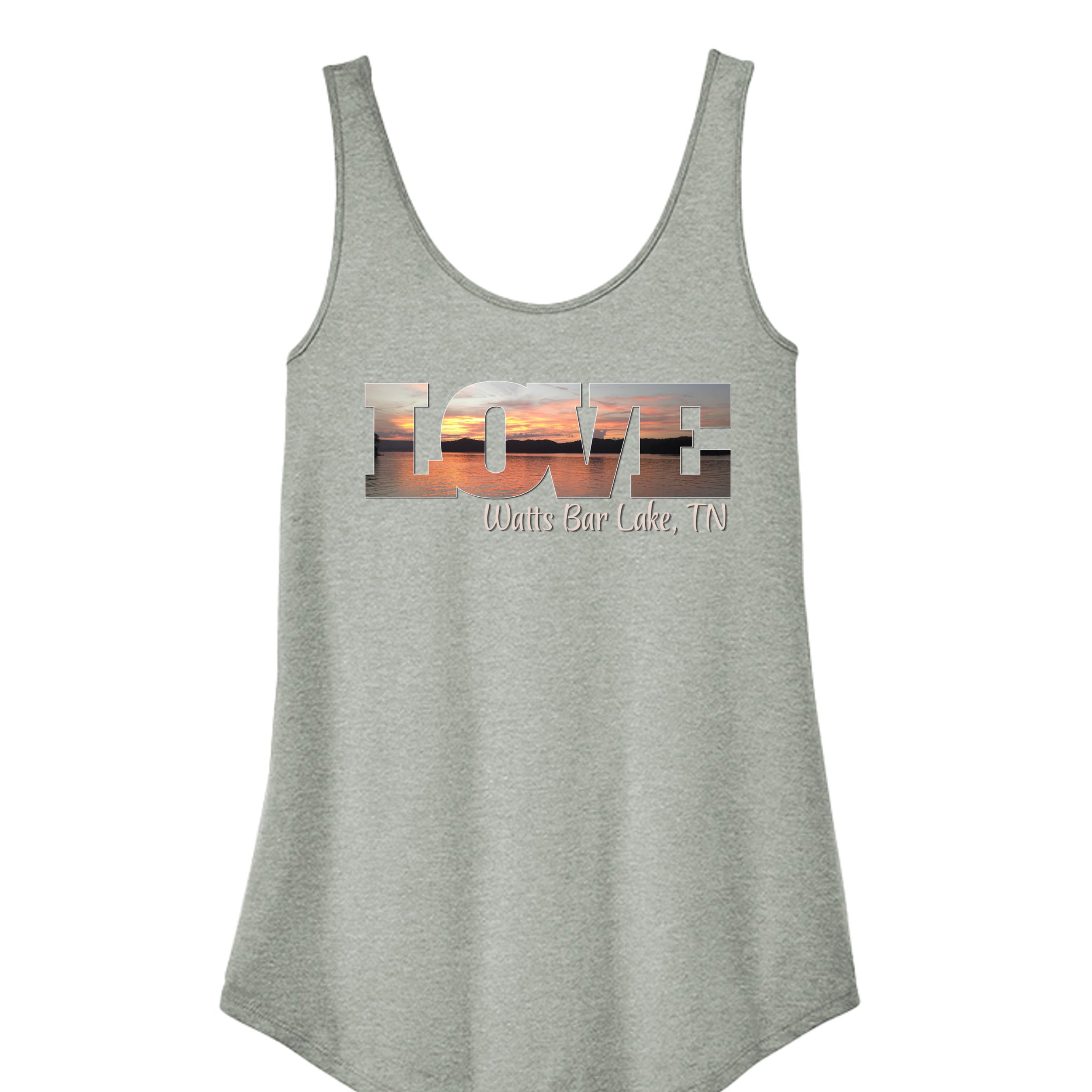 Heathered Grey - DT151 - FRONT